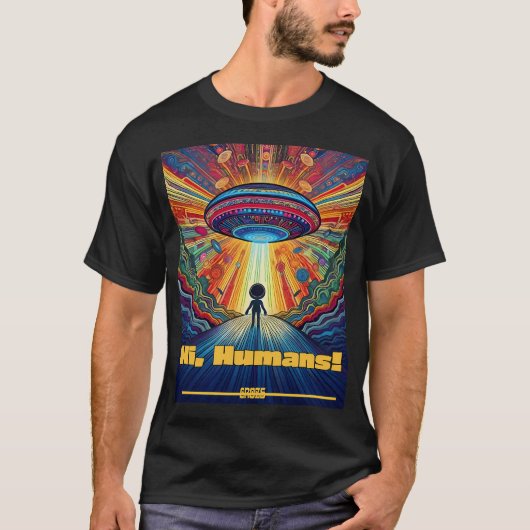 Hi Humans T-shirt (Voorkant)