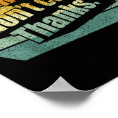 Hi I Don't Care Thanks Very Funny Sarcasm Sarcasti Poster (Hoek)