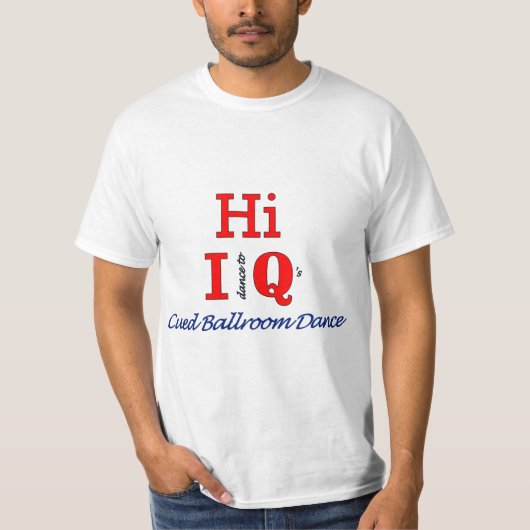 Hi-IQ-dans T-shirt (Voorkant)