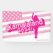 "Hi Kamala" – Banner (slogan A) (Horizontaal)