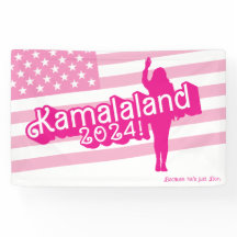 "Hi Kamala" – Banner (slogan A)