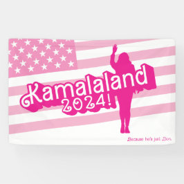 "Hi Kamala" – Banner (slogan A)