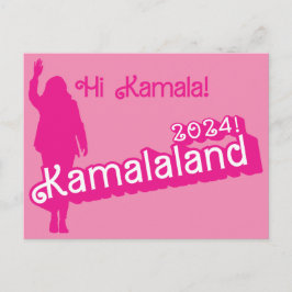 "Hi Kamala" – Briefkaart (tagline B)