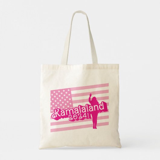 "Hi Kamala" - Budget Tas (geen slogan) (Achterkant)