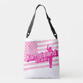 "Hi Kamala" - Cross-body Bag (geen slogan) Crossbody Tas (Achterkant)