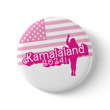 "Hi Kamala" – Ronde Button (geen slogan)