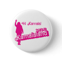 "Hi Kamala" – Ronde Button (tagline B)
