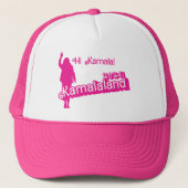 "Hi Kamala" – Trucker Hat (slogan B) Trucker Pet (Voorkant)