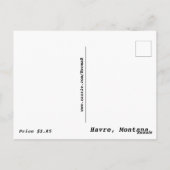 Hi-Line Montana-Briefkaart Briefkaart (Achterkant)