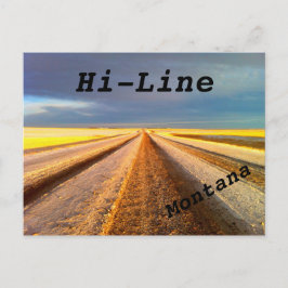 Hi-Line Montana-Briefkaart Briefkaart
