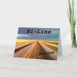 Hi-Line Montana Kaart