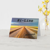 Hi-Line Montana Kaart (Gele Bloem)