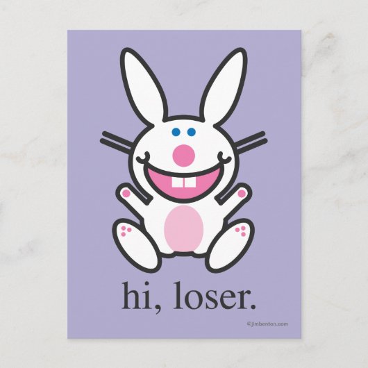 Hi Loser Briefkaart (Voorkant)