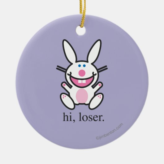 Hi Loser Keramisch Ornament (Voorkant)