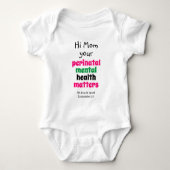 Hi Mam Perinatal Mental Health Matines Romper (Voorkant)
