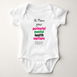 Hi Mam Perinatal Mental Health Matines Romper