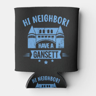 Hi Neighbor Have A Gansett Retro Style Gifts Blikjeskoeler