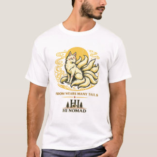 HI NOMAD – Kitsune Spirit | Japanse Vos met negen T-shirt