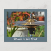 Hi-Pet Cymbals Muziek in het Park Fotografisch Briefkaart (Voorkant)