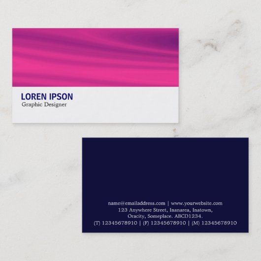 Hi-Phi - 011 - Alien Sunrise Visitekaartje (Voorkant / Achterkant)