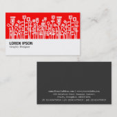 Hi-Phi - 0127 - Cyber Garden 02 Visitekaartje (Voorkant / Achterkant)