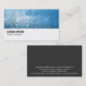 Hi-Phi - 0168 - Cool Blue Water Visitekaartje (Voorkant / Achterkant)