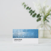 Hi-Phi - 0168 - Cool Blue Water Visitekaartje (Staand voorkant)