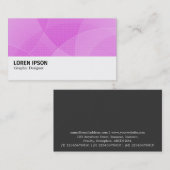 Hi-Phi - 0173 - Curven - Paars Visitekaartje (Voorkant / Achterkant)