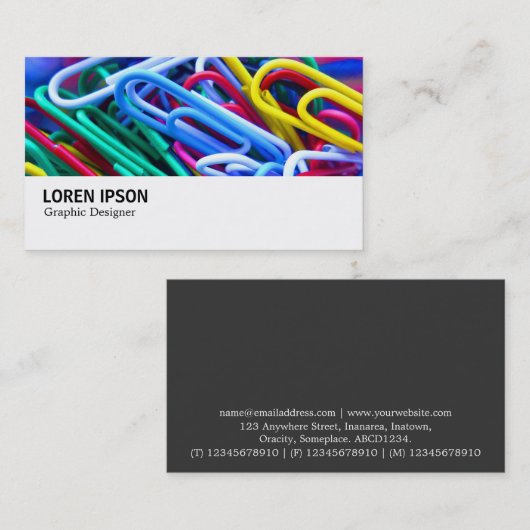 Hi-Phi - 0191 - Project Paperclip Visitekaartje (Voorkant / Achterkant)