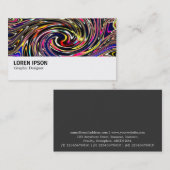 Hi-Phi - 020 - Color Whirl Visitekaartje (Voorkant / Achterkant)