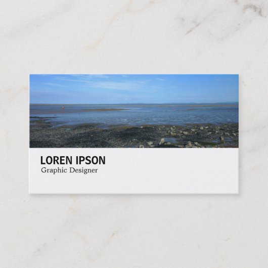 Hi-Phi - 0211 - Severn Estuary at Penarth II Visitekaartje (Voorkant)