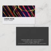 Hi-Phi - 022 - UFO-lichte trails Visitekaartje (Voorkant / Achterkant)