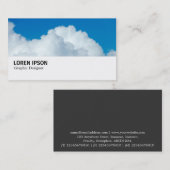 Hi-Phi - 0247 - Cumulonimbus Visitekaartje (Voorkant / Achterkant)