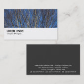 Hi-Phi - 0280 - Silver Birch Branches Visitekaartje (Voorkant / Achterkant)