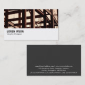 Hi-Phi - 031 - Stalen Lijsten constructie Visitekaartje (Voorkant / Achterkant)