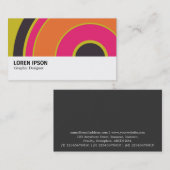 Hi-Phi - 0321 - Colorful Circle 06 Visitekaartje (Voorkant / Achterkant)