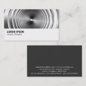 Hi-Phi - 0321 - Lange lente B&W Visitekaartje (Voorkant / Achterkant)