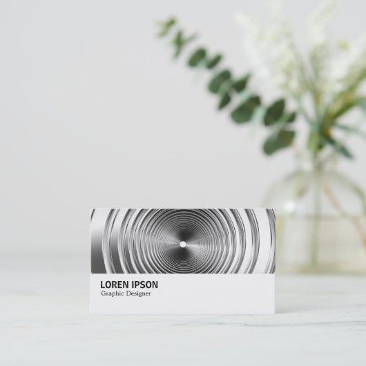 Hi-Phi - 0321 - Lange lente B&W Visitekaartje (Staand voorkant)