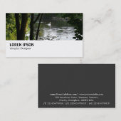 Hi-Phi - 032 - Zwan op de Taff Visitekaartje (Voorkant / Achterkant)