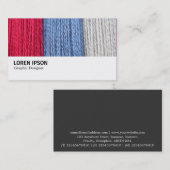 Hi-Phi - 0394 - Darning Thread Visitekaartje (Voorkant / Achterkant)