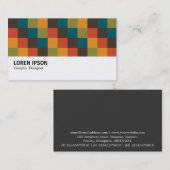 Hi-Phi - 0399 - Color Squares 03 Visitekaartje (Voorkant / Achterkant)