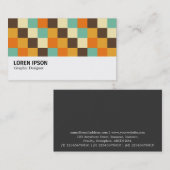 Hi-Phi - 0401 - Color Squares 05 Visitekaartje (Voorkant / Achterkant)