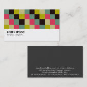 Hi-Phi - 0402 - Color Squares 06 Visitekaartje (Voorkant / Achterkant)