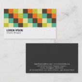Hi-Phi - 0410 - Color Squares 014 Visitekaartje (Voorkant / Achterkant)