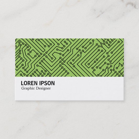 Hi-Phi - 0415 - Circuitry - Black on Green 9cd5f Visitekaartje (Voorkant)