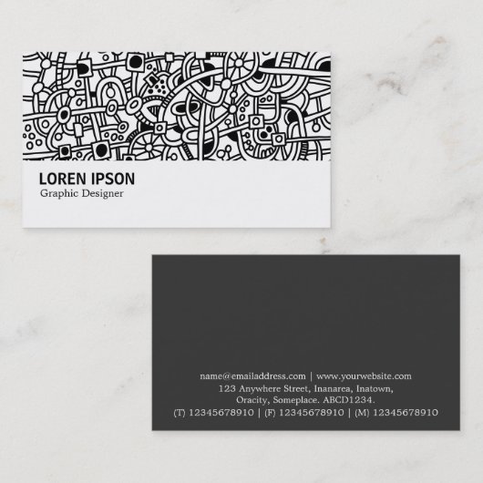 Hi-Phi - 077 - Metropolis Visitekaartje (Voorkant / Achterkant)