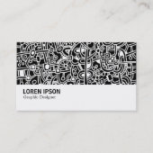 Hi-Phi - 077 - Metropolis - White on Black Visitekaartje (Voorkant)