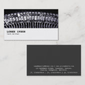 Hi-Phi - 084 - Typewriter Visitekaartje (Voorkant / Achterkant)