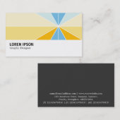 Hi-Phi - Color Segments 04 Visitekaartje (Voorkant / Achterkant)