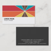 Hi-Phi - Kleursegmenten 05 Visitekaartje (Voorkant / Achterkant)